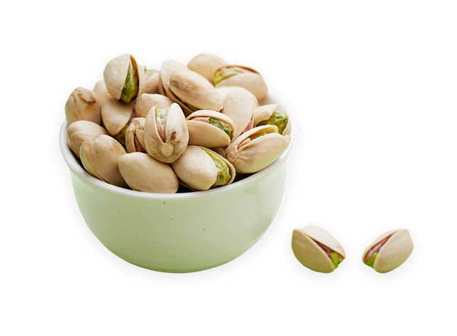 Bowl of pistachios